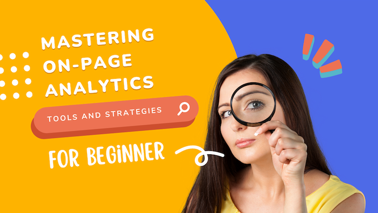 On-page analytics dashboard 2025 showing SEO performance metrics and traffic insight